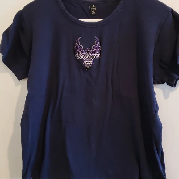Sturgis 2008 navy tee size L - Picture 1 of 3